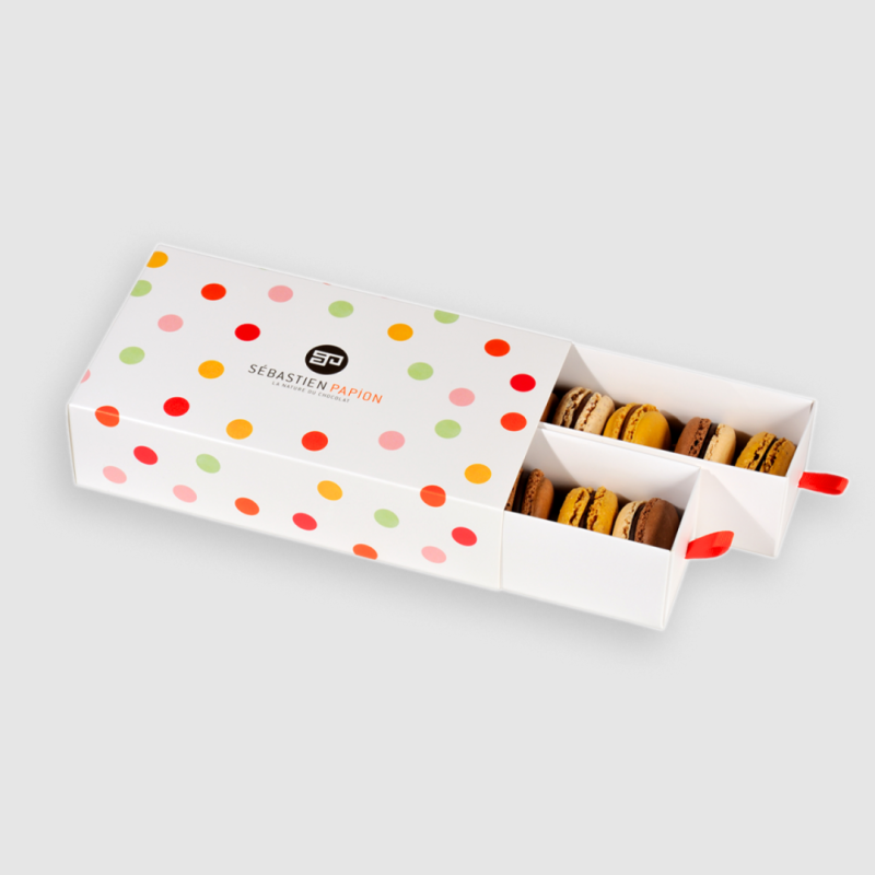 Boîte de 14 macarons