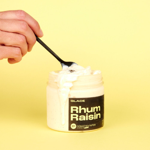 Glace Rhum Raisin