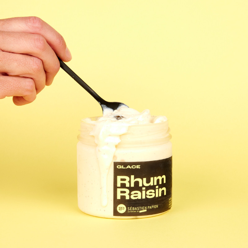 Glace Rhum Raisin