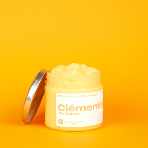 Sorbet Clémentine de Corse