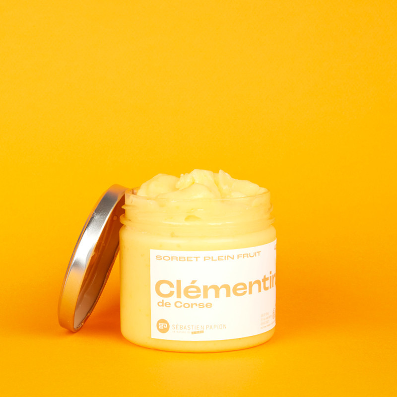 Sorbet Clémentine de Corse