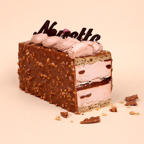 Cake glacé Noisette